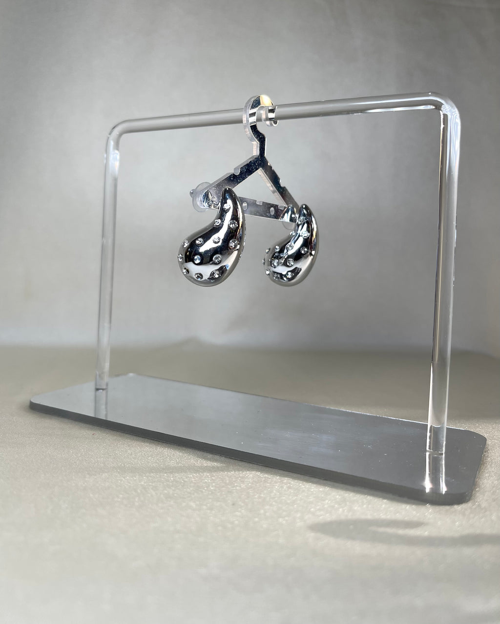 Aros Gota Strass