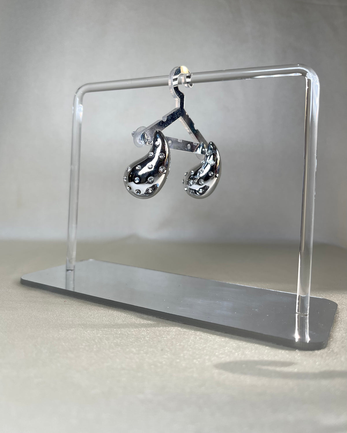 Aros Gota Strass