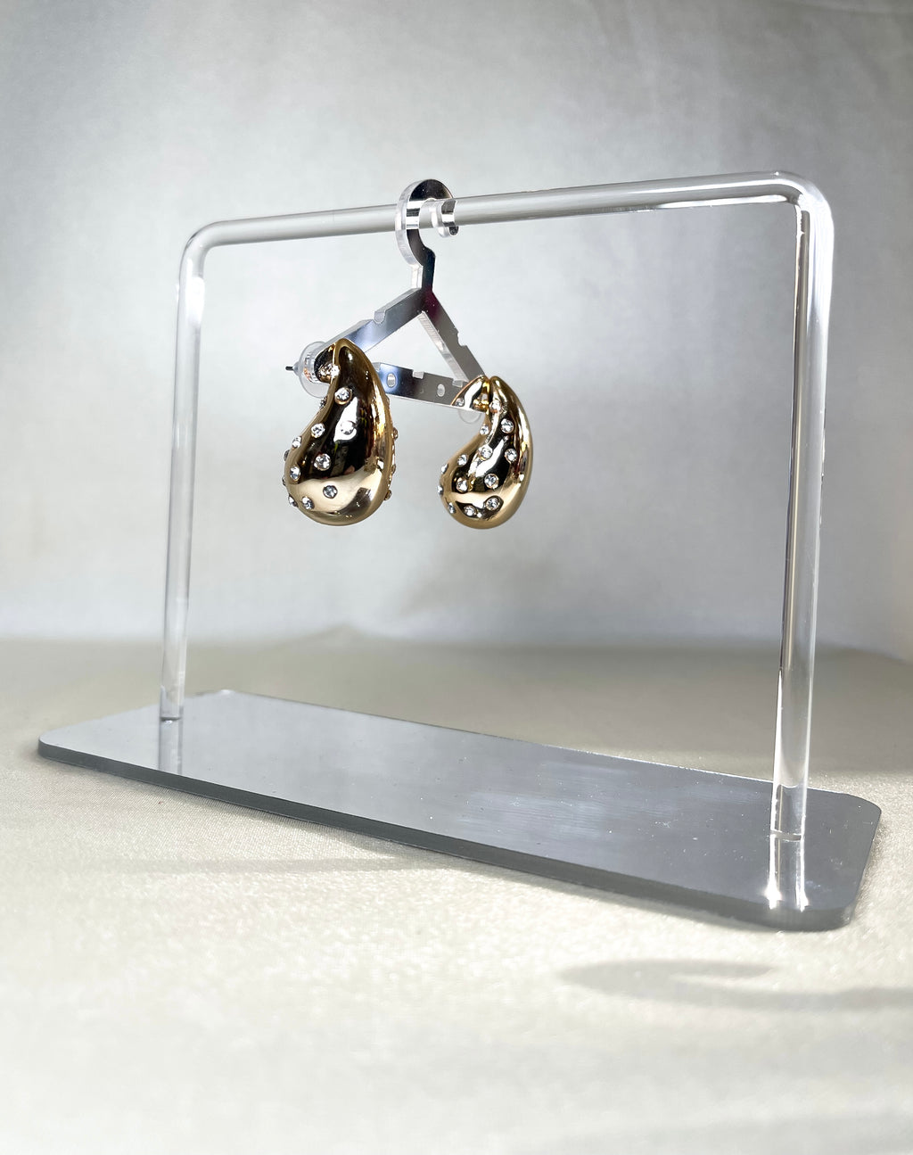 Aros Gota Strass