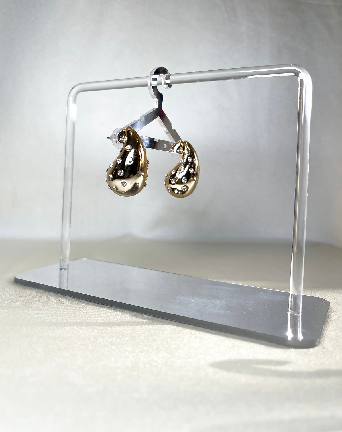 Aros Gota Strass